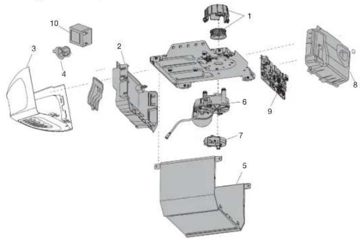 CHAMBERLAIN B2405C - Repair Parts - 1