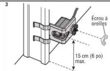 CHAMBERLAIN B2405C - ÉTAPE 13 Installer le Protector System® - 1