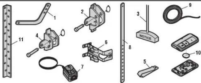 CHAMBERLAIN B2405C - Effectuez un test des fonctions de sécurité de l'ouvre-porte : - 3
