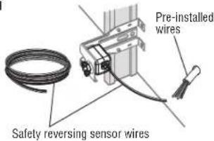 CHAMBERLAIN B2405C - OPTION B - PRE-WIRED INSTALLATION - 1