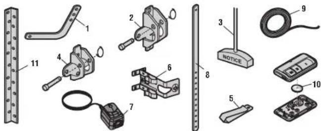 CHAMBERLAIN B2405C - Repair Parts - 2