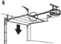 CHAMBERLAIN B2405C - STEP 5 Hang the Garage Door Opener - 8