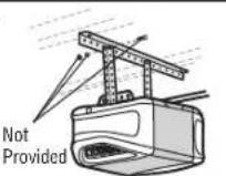 CHAMBERLAIN B2405C - STEP 5 Hang the Garage Door Opener - 4