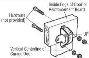 CHAMBERLAIN B2405C - OPTION A - SECTIONAL DOORS - 6