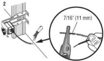 CHAMBERLAIN B2405C - OPTION B - PRE-WIRED INSTALLATION - 2