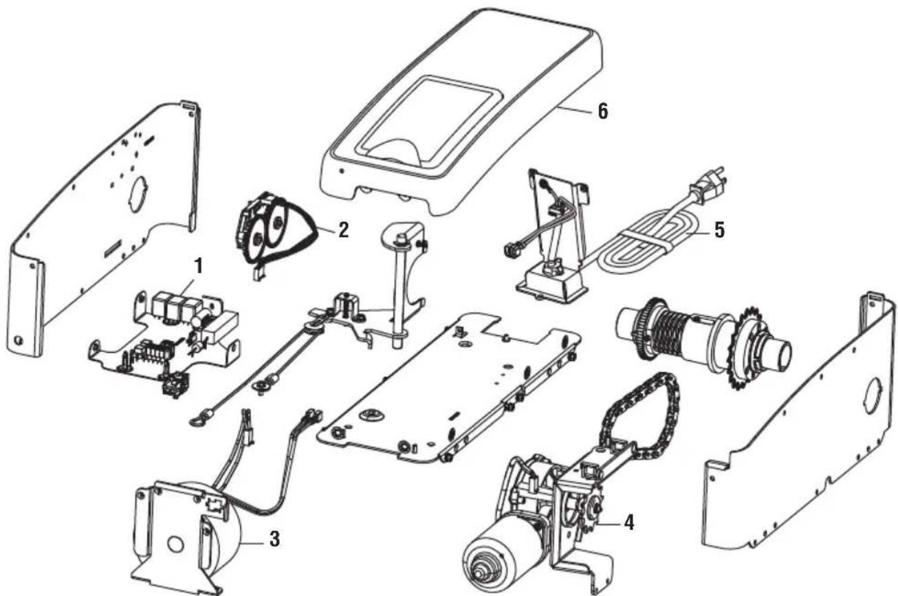 CHAMBERLAIN RJO20C - Garage Door Opener Parts - 1