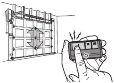 CHAMBERLAIN RJO20C - Using the Remote Control - 1