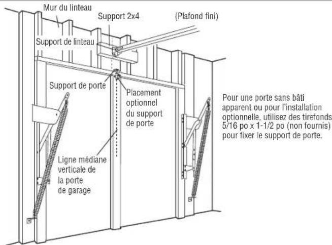 CHAMBERLAIN D2405C - Portes en bois : - 1