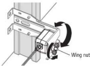 CHAMBERLAIN D2405C - To align the safety reversing sensors: - 1
