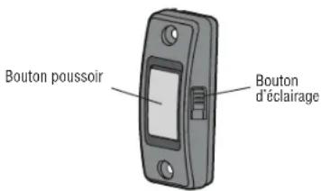 CHAMBERLAIN D2405C - BOUTON POUSSOIR DE LA COMMANDE DE PORTE - 1