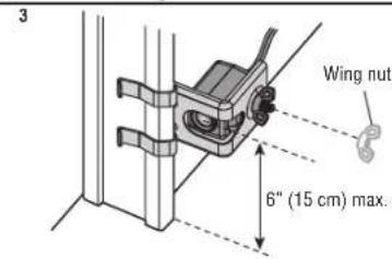 CHAMBERLAIN D2405C - DOOR TRACK INSTALLATION - 3