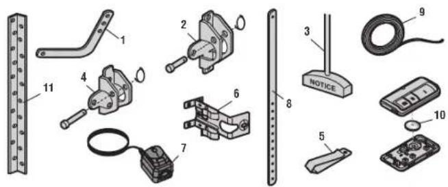 CHAMBERLAIN D2405C - Repair Parts - 2