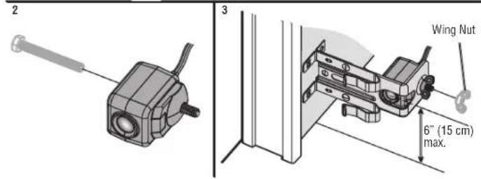 CHAMBERLAIN C2102C - WALL OPTION - 2