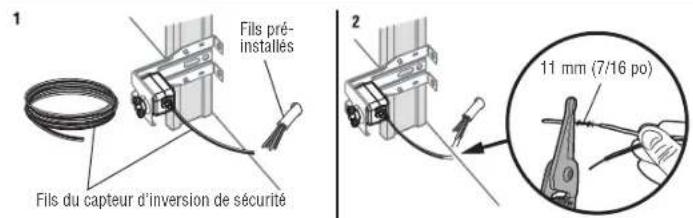 CHAMBERLAIN C2202C - OPTION B : INSTALLATION PRÉCÂBLÉE - 1