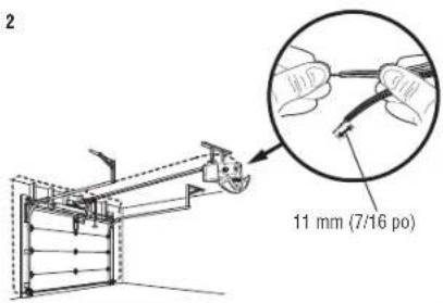 CHAMBERLAIN C2202C - OPTION A : INSTALLATION SANS PRÉ-CÂBLAGE - 2
