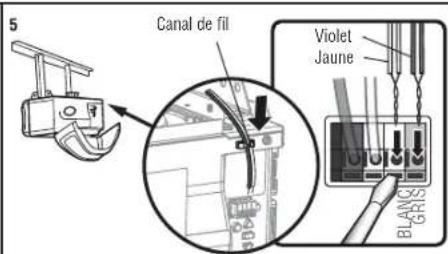 CHAMBERLAIN C2202C - OPTION B : INSTALLATION PRÉCÂBLÉE - 4