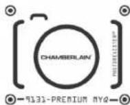 CHAMBERLAIN C2202C - TÉLÉCOMMANDE PRÉPROGRAMMÉE COMMANDE INCLUSE - 1