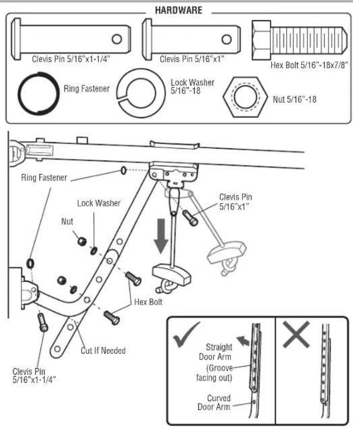 CHAMBERLAIN D2101C - OPTION A - SECTIONAL DOORS - 1