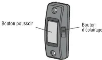 CHAMBERLAIN D2101C - Bouton poussoir de la commande de porte - 1