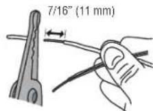 CHAMBERLAIN D2101C - STEP 11 Wire the Door Control to the Garage Door Opener - 2