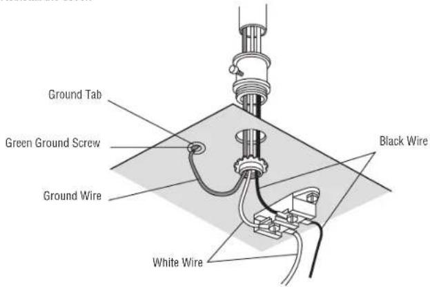 CHAMBERLAIN D2101C - OPTION B - PERMANENT WIRING - 1