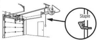 CHAMBERLAIN D2101C - STEP 11 Wire the Door Control to the Garage Door Opener - 1