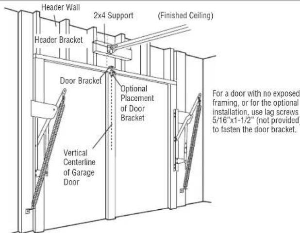 CHAMBERLAIN D2101C - Wood Doors: - 1