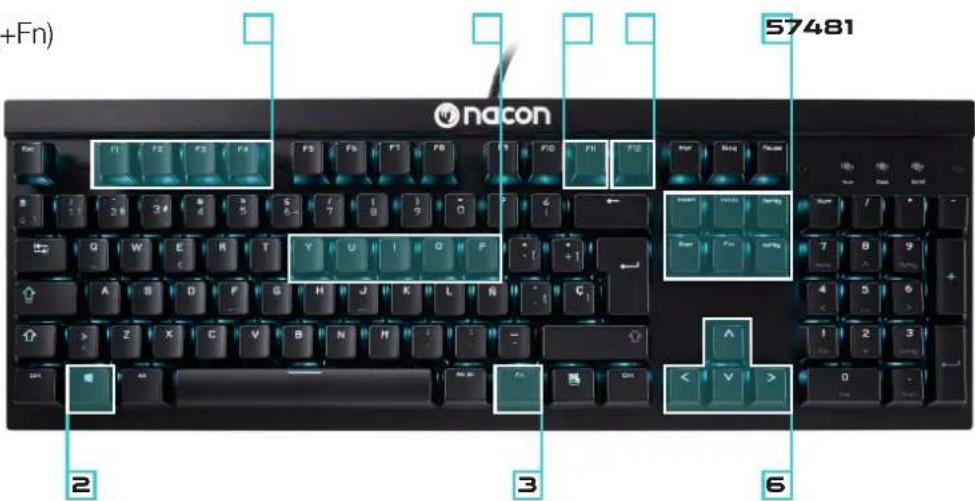 Nacon CL700OM - Elementi di controllo - 1