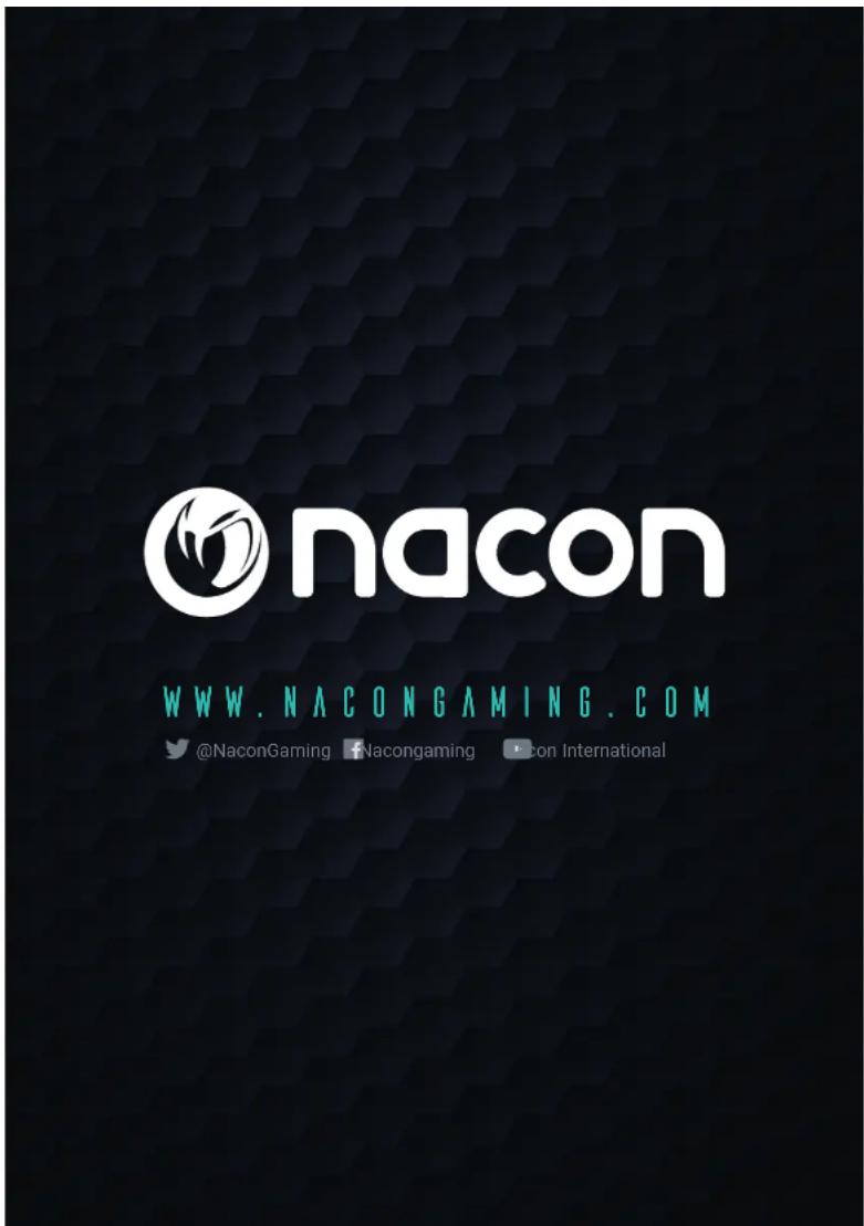 Nacon GM500ES - Technical Helpline Information - 1