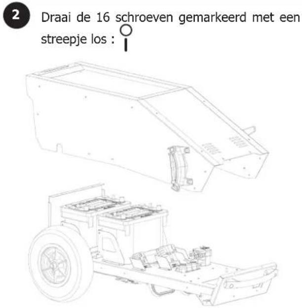GYS Startpack PRO 12.24V XL - VERWISSELEN VAN INTERNE ACCU'S - 3