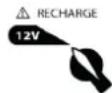 GYS Startpack PRO 12.24 CI - Avant chaque démarrage, vérifier que le voyant «recharge» est éteint. - 12