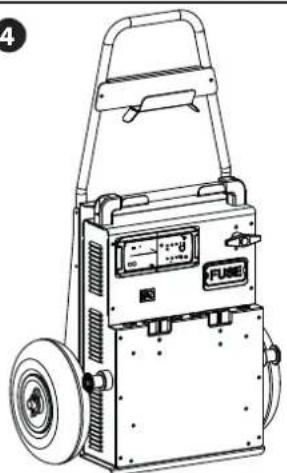 GYS Startpack PRO 12.24 CI - TROLLEY ASSEMBLY (STARTPACK PRO 12.24 CI) - 6