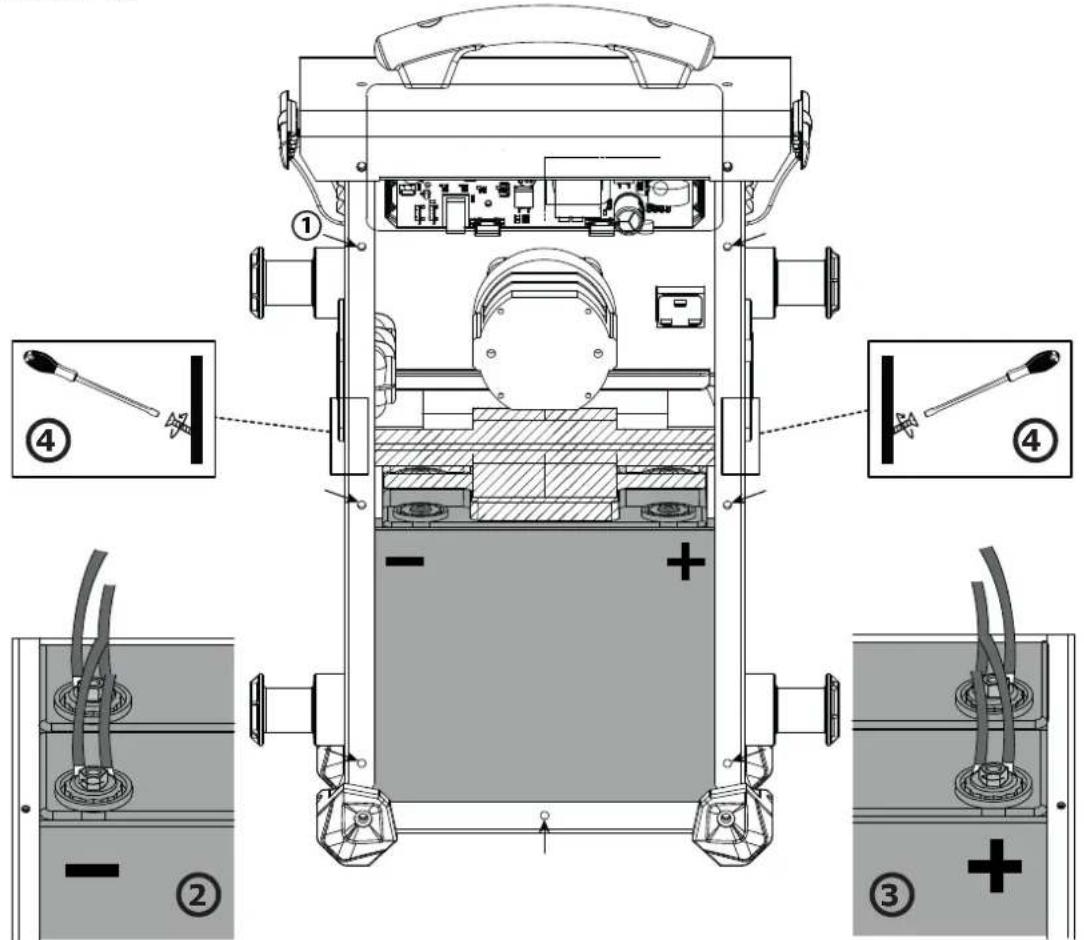 GYS Startpack PRO 12.24 CI - AUSTAUSCH DER BATTERIE - 1