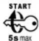 GYS Startpack PRO 12.24 CI - Controleer voor elke startpoging of het lampje «herladen» uit is. - 8