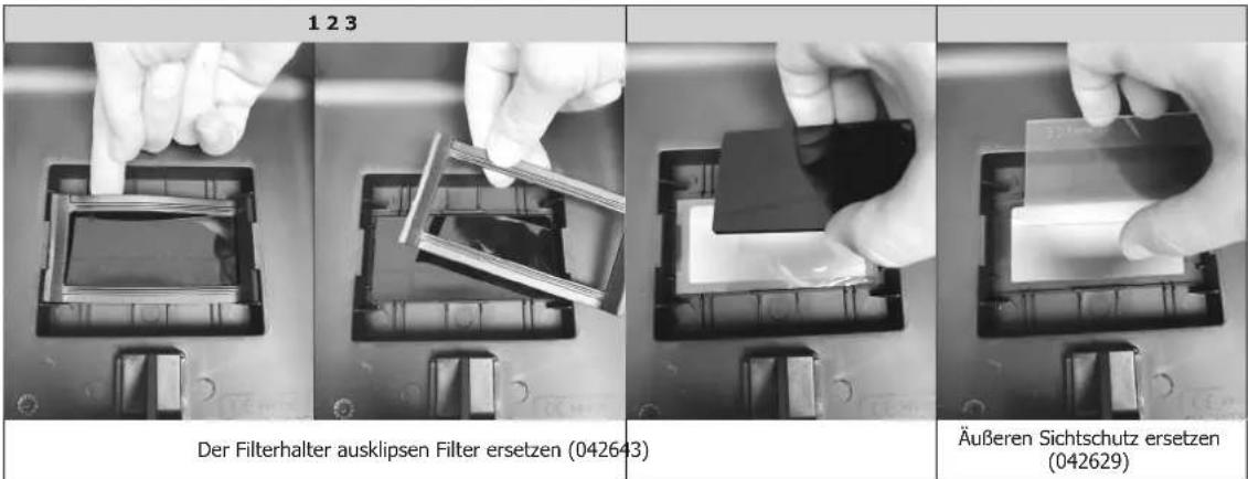 GYS Hand Mask - ERSATZ DES FILTERS UND DES AUSSEREN SICHTSCHUTZES - 1