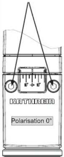 KATHREIN UAS 585 - Ajustage de la polarisation (Fig. 2) - 1