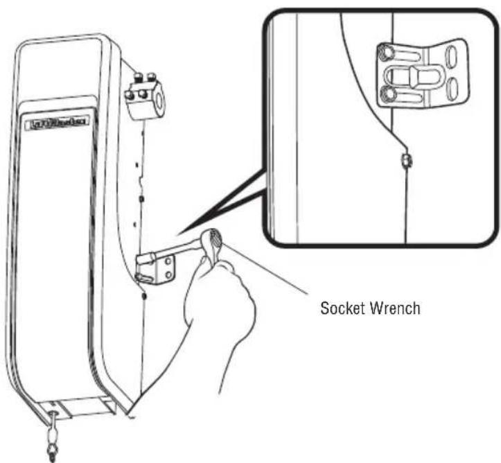 LIFT-MASTER LJ8900W - Attach Mounting Bracket to Door Operator - 2