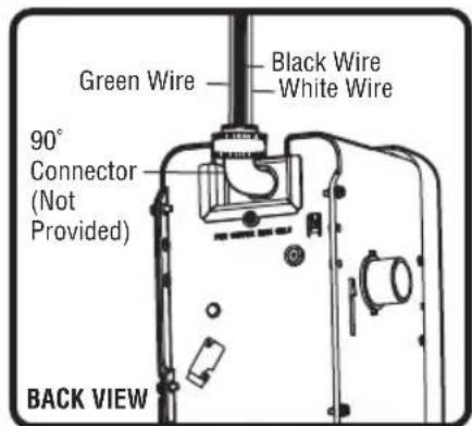 LIFT-MASTER LJ8900W - OPTION B: PERMANENT WIRING CONNECTION - 1