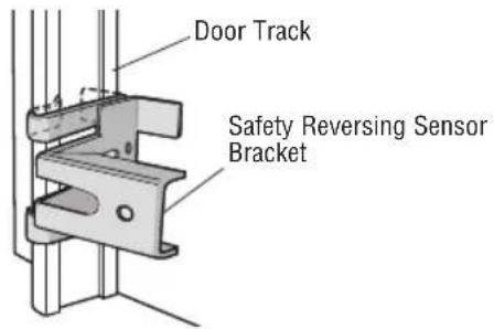 LIFT-MASTER LJ8900W - OPTION A: TRACK INSTALLATION - 1