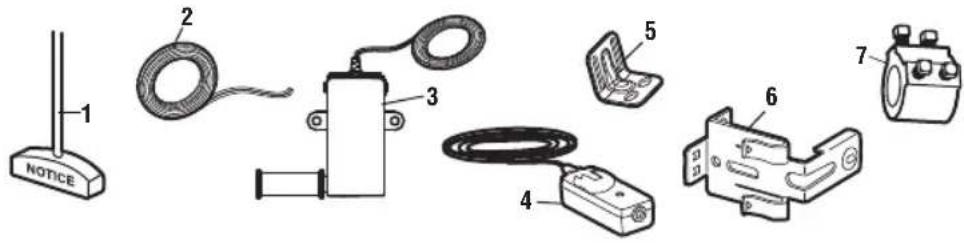 LIFT-MASTER LJ8900W - Installation Parts - 1