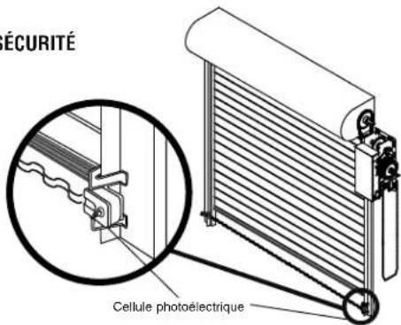 LIFT-MASTER MGJ5011U - CÂBLAGE C2 AVEC SYSTÈME DE SÉCURITÉ CONTRÔLÉE - 1