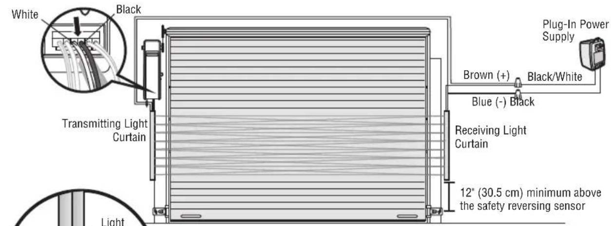 LIFT-MASTER LJ8950W - WARNING - 1
