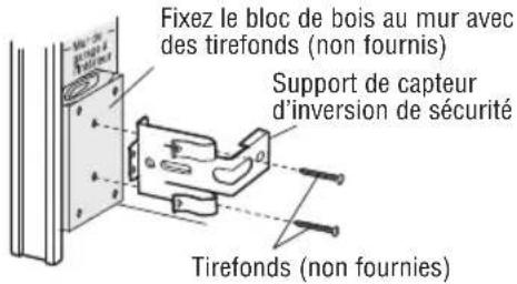 LIFT-MASTER LJ8950W - OPTION A : INSTALLATION MURALE - 1