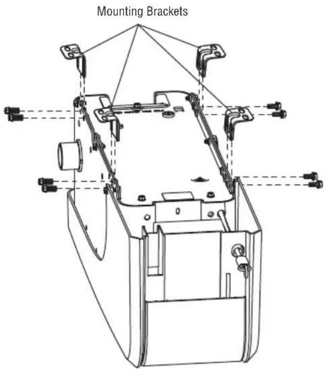 LIFT-MASTER LJ8950W - Attach Mounting Brackets - 1