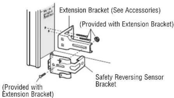 LIFT-MASTER LJ8950W - OPTION A: WALL INSTALLATION - 2