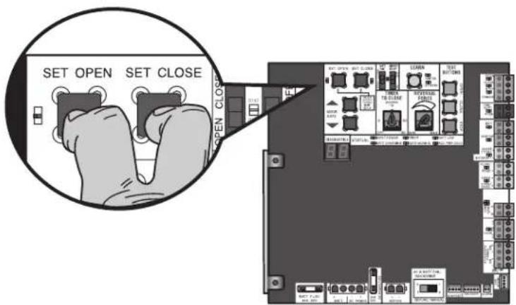 LIFT-MASTER HCT10 - Set the Close Limit Only - 1