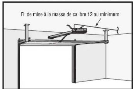 LIFT-MASTER HCT10 - Étape 6 Câblage d'alimentation - 1