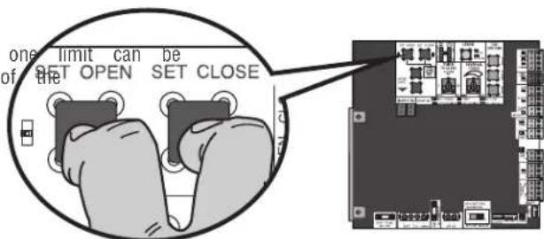 LIFT-MASTER HCT10 - Adjust the Limits - 1