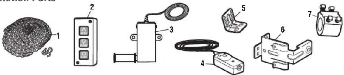 LIFT-MASTER DDO8900W - Repair Parts - 1