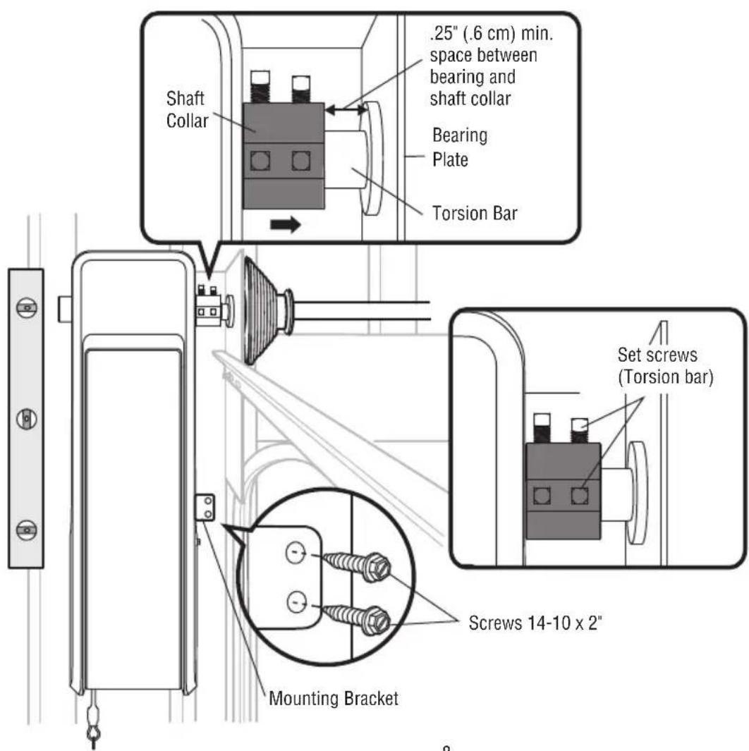 LIFT-MASTER DDO8900W - WARNING - 2